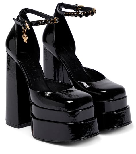 versace medusa frame|Versace Medusa platform heels.